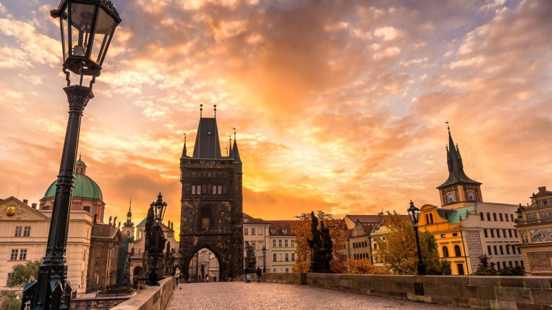 city, place of worship, tourism, building exterior, charles bridge, stunning, nature, amazing, cityscape, sky, outdoors, spire, tower, history, travel destinations
