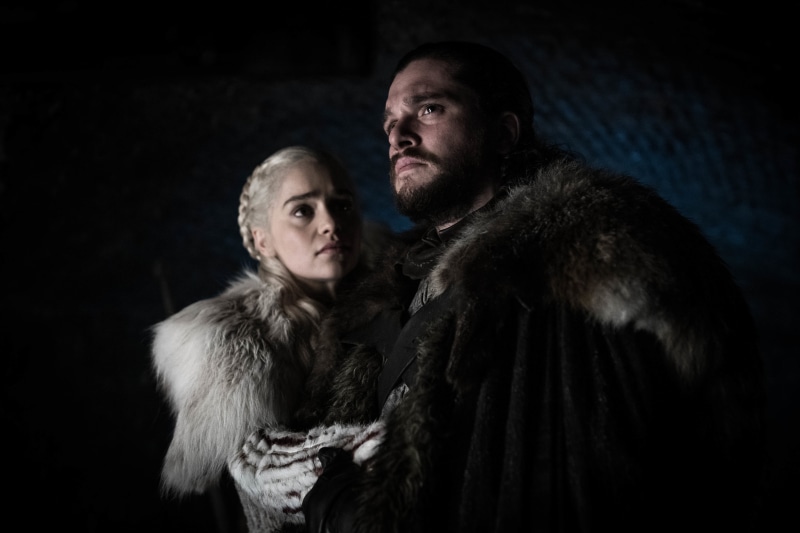 Emilia Clarke, Jon Snow, Game Of Thrones, 2K, Daenerys Targaryen, TV Show, Kit Harington