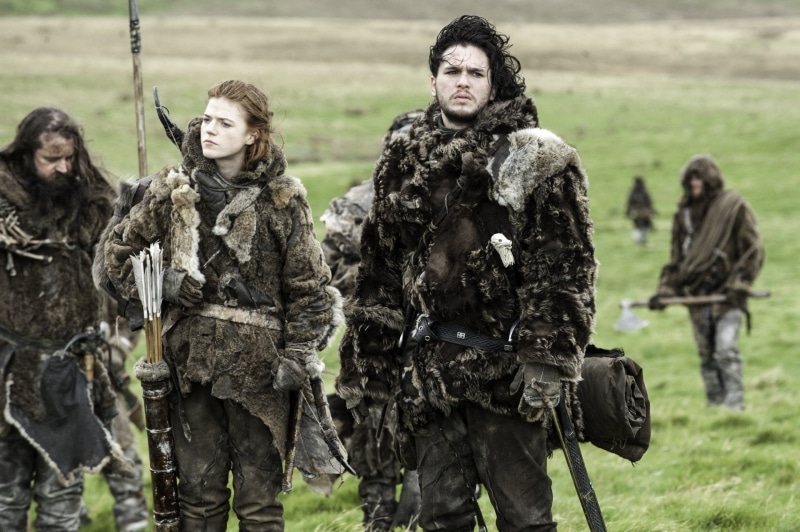 Game Of Thrones, Jon Snow, Ygritte (Game of Thrones), 1080P, Kit Harington, Rose Leslie, TV Show