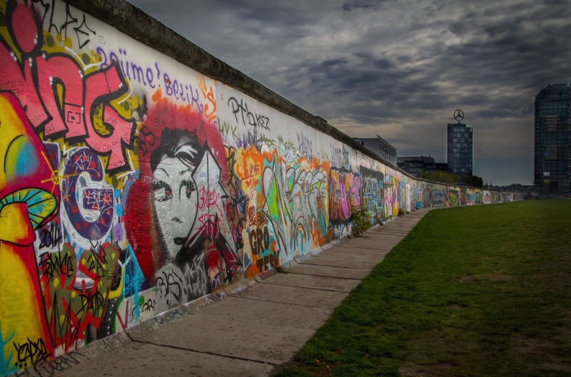 5K, multi colored, message, street, built structure, city, communism, spiritual travel, wall - building feature, nature, sky, creativity, graffiti, germany