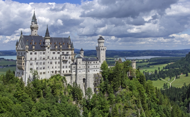 castle, Neuschwanstein Castle, 4K, Germany, building