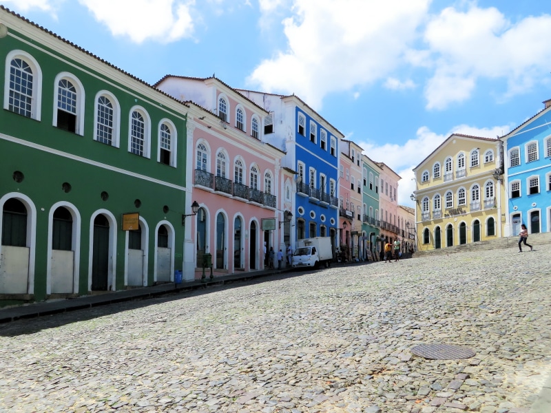 street, sky, pelorinho, pillory, residential district, bahia de todos los santos, footpath, building, nature, salvador de bahia, outdoors, arch, lined