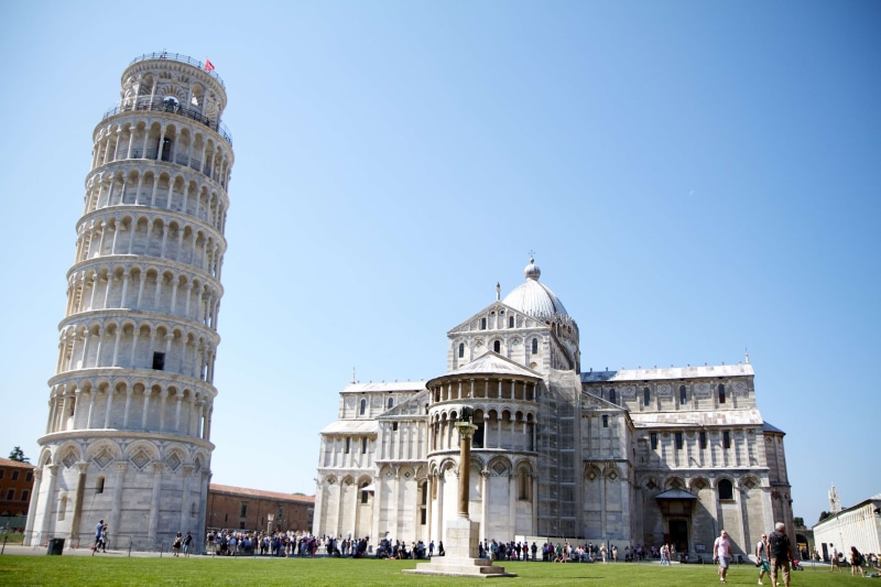 tower, built structure, day, pisa, building, history, travel destinations, nature, travel, 4K, the past, tourism, monument, ancient civilization, religion