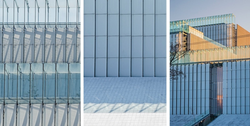 modern, Polish, sunlight, galleries, reflection, barrier, Lublin, blue, pattern, office building exterior, building, architecture, nature, building exterior