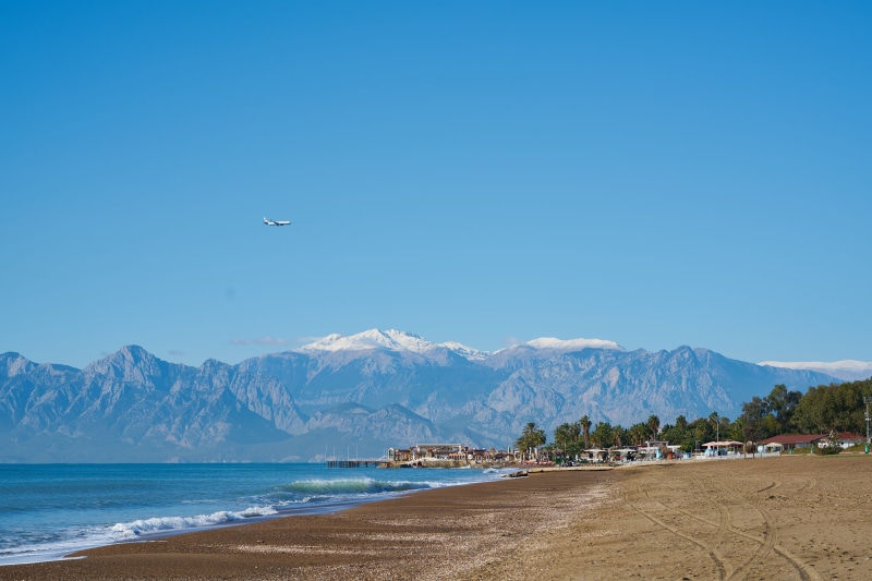 great, mode of transportation, taurus mountains, coastal, beauty in nature, sea, outdoors, peace, turkey, mediterranean, land, season, tourism, blue, lara