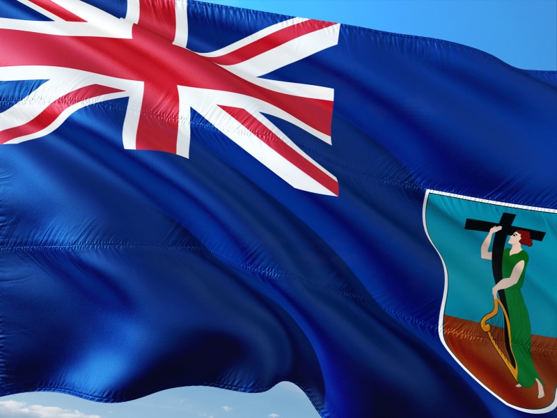 pride, island, star shape, waving, national icon, caribbean, 4K, international, freedom, no people, independence, day, montserrat, democracy, lesser antilles