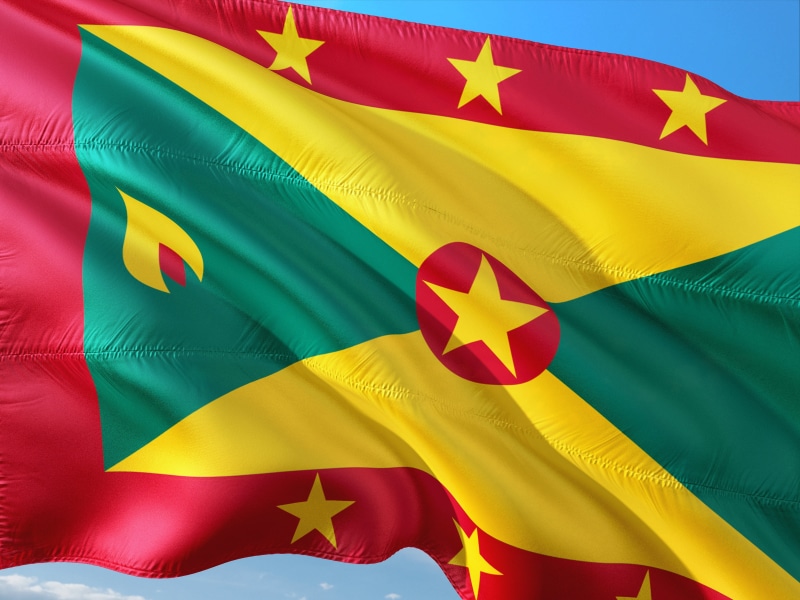 close-up, red, 4K, backgrounds, decoration, international, blue, nature, shape, full frame, insignia, flag, no people, pattern, textile, caribbean-sea