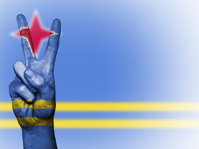human limb, body part, background, human finger, finger, blue, national, tourism, protective glove, studio shot, indoors, peace, creativity, aruba, hand