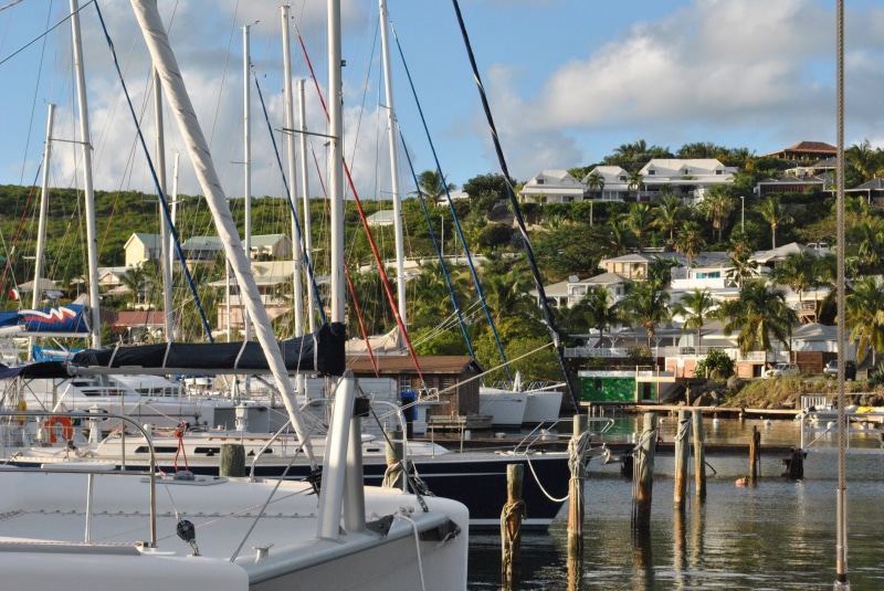 sailboat, oyster pond marina, sailboats, architecture, exotic, tourism, vacation, transportation, yacht, mode of transportation, nautical vessel, mast