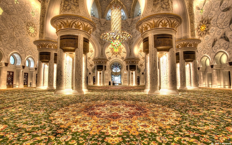 carpet, dhabi, main, zayed, m, mostly, wool, mosque, 1080P, grand, world, largest, abu, made, sheikh, prayer, hall, tons, heavy