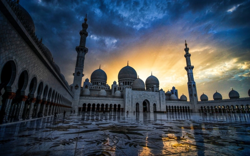 Abu Dhabi, Sheikh Zayed, zayed, 1080P, mosque, Grand Mosque, sheikh, grand