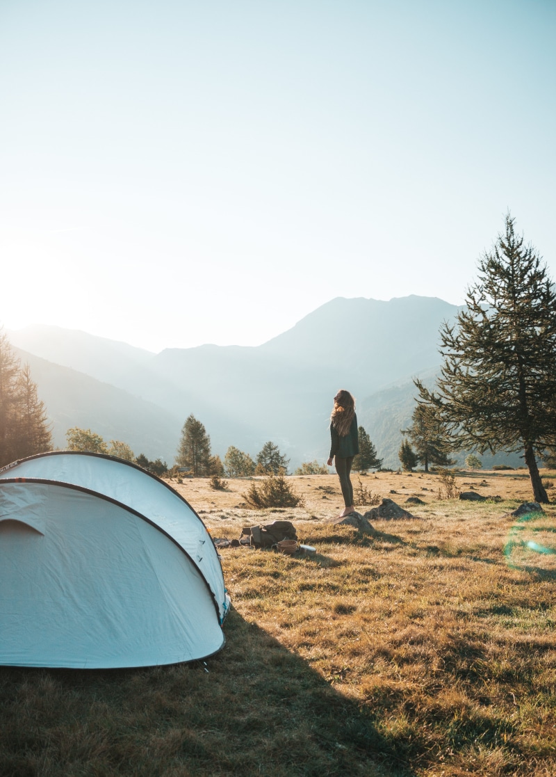 scenics, explore, trek, non-Urban Scene, females, dome, morning, landscape, lifestyles, outdoors, exploration, beauty In Nature, hiking, hike, wanderlust