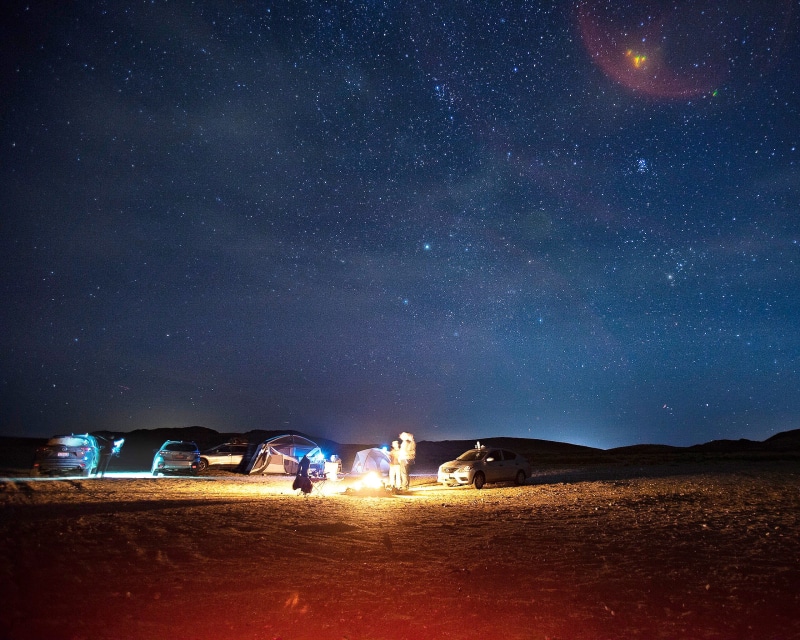 star - space, scenics - nature, land, galaxy, nighttime, sky, desert, dome, time, star field, night, fire, transportation, lighted, mode of transportation