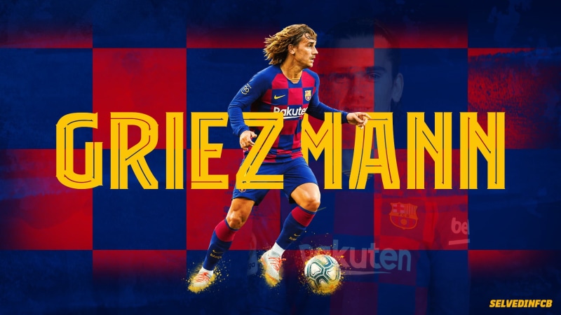 Soccer, FC Barcelona, Antoine Griezmann, 1080P, French