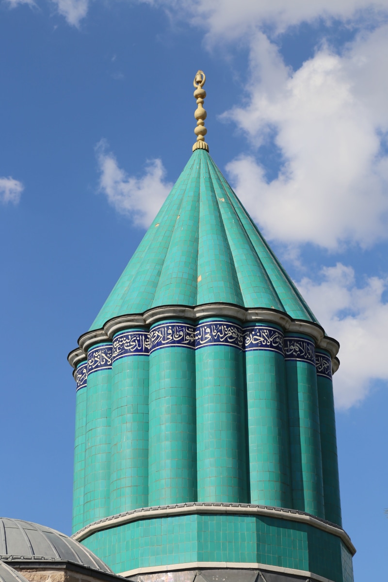 blue, mevlana, multi colored, factory, turkish, turkey, museum, muslim, culture, schema, konya, nature, sufi, dome, cami, man, industry, traditional, architecture