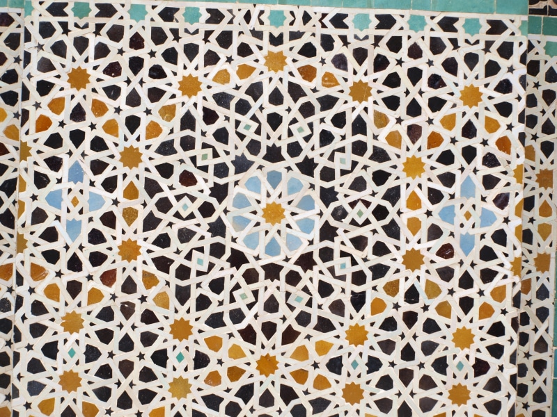 color, 2K, fez, floral pattern, tile, architecture and art, arab, pattern, background, indoors, texture, design, transfer print, yellow, craft, shape