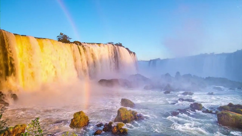 contest, spot the ball, waterfall, outdoors, winner, iguacu Falls, summer, Brazil, holidays, ipanema beach, Rio de Janeiro, falls, holiday, nature, niagara