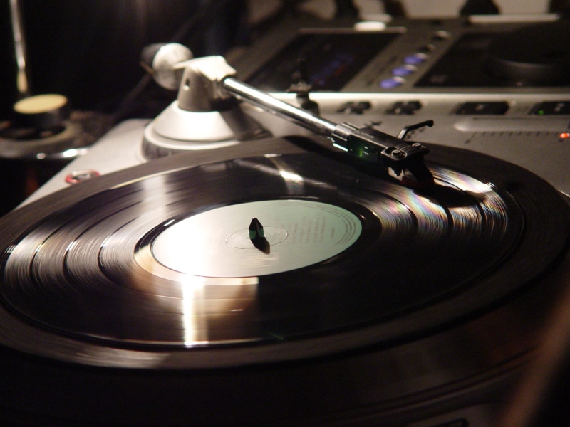 ipanema, gramophone, musical equipment, arts culture and entertainment, close-up, indoors, equipment, metal, spinning, technology, musical instrument, party