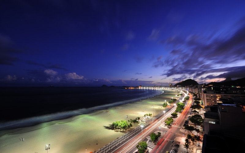 2K, view, copacabana, rooftop