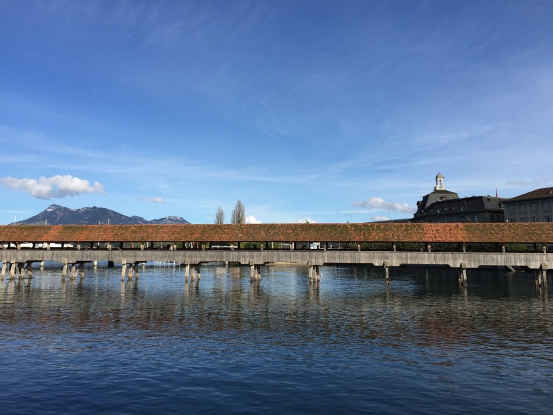 switzerland, day, building exterior, mountain, connection, no people, architecture, arch bridge, building, luzern, outdoors, lake, built structure, nature