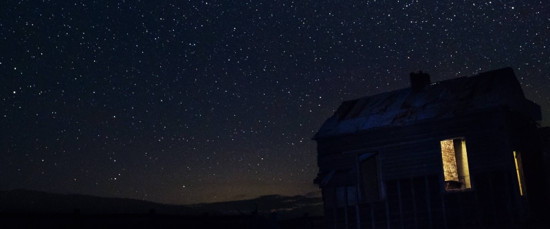starry night, architecture, gray, astronomy, illuminated, galaxy, built structure, landscape, star, night, building exterior, space and astronomy, nature