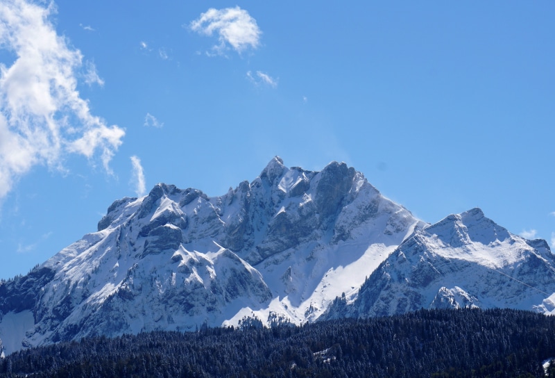 tranquility, nature, beauty in nature, 4K, snowcapped mountain, tranquil scene, landscape, sky, environment, snow, scenics - nature, mountain peak, mountain range