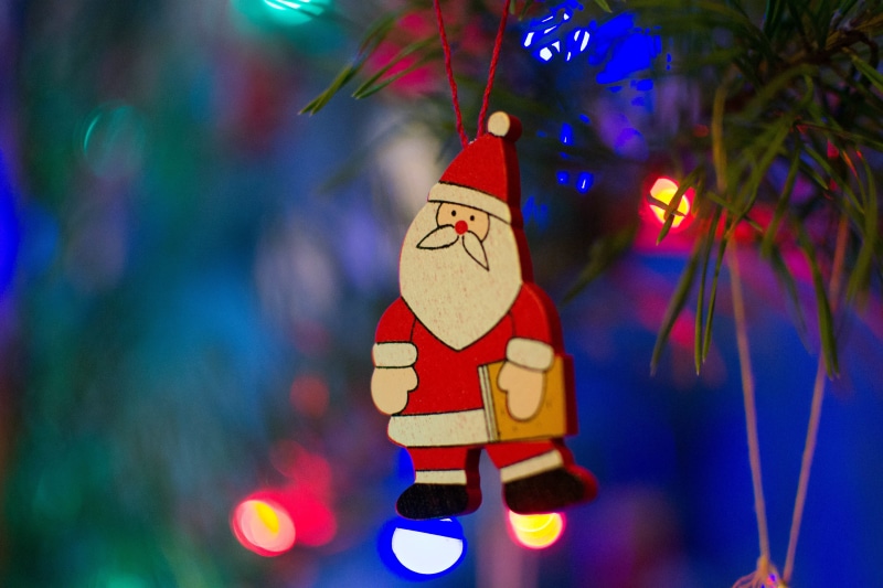 holiday, night, claus, illuminated, lighting Equipment, christmas Decoration, cultures, human representation, christmas, focus on foreground, season, 4K
