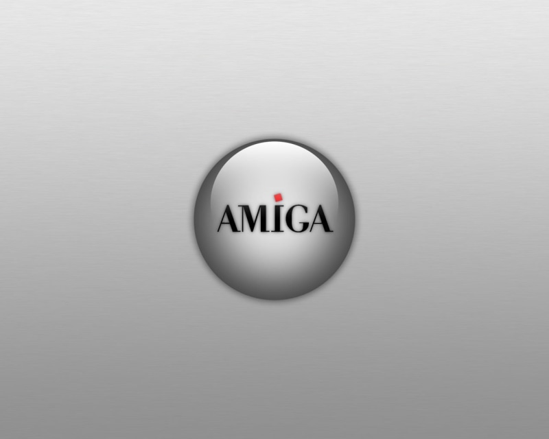 food, Amiga, western script, white background, shape, text, circle, single object, communication, Commodore, close-up, 720P, gray background, no people