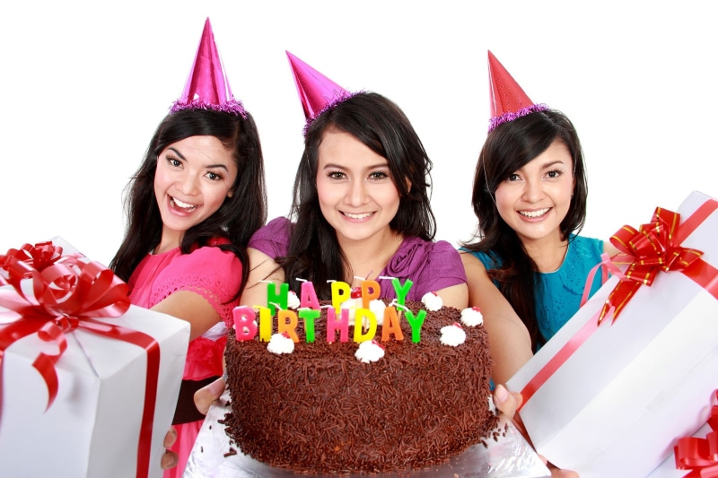 1080P, celebrando, amigas