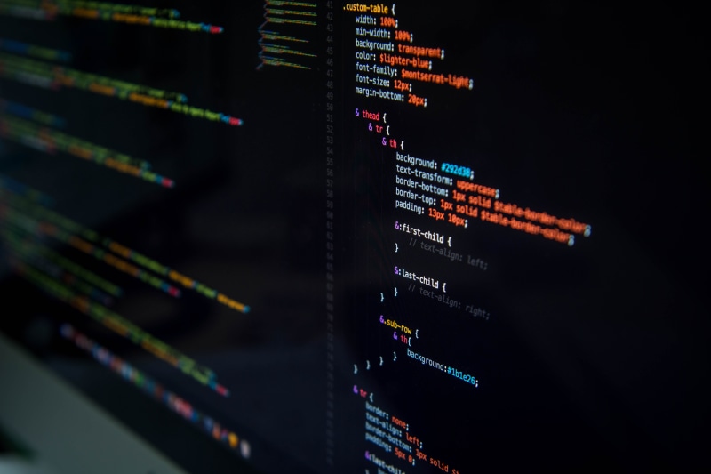 corporate business, coding, economy, code editor, computer screen, screen, flat, exchange rate, trading, close-up, graph, communication, finance, internet