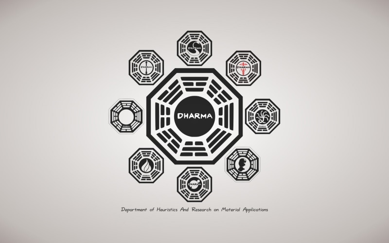 series, art, x, Lost (TV Series), entertainment, lost, tv, 1080P, Dharma, hd