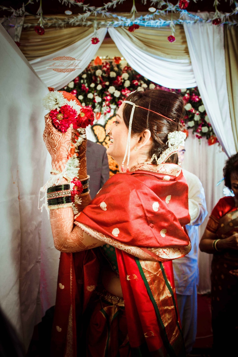 rituals, clothing, decoration, adult, wedding ceremony, girl, maharashtrian, christmas, bride, real people, marathi, holiday, marriage, celebration, people