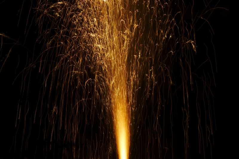 4K, illuminated, indian, nature, fountain, firework, glowing, motion, crackers, no people, night, sparks, low angle view, exploding, tradition, indian festival of lights