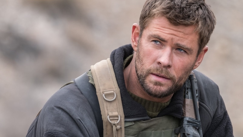 12 Strong, Movie, 1080P, Chris Hemsworth, Captain Mitch Nelson