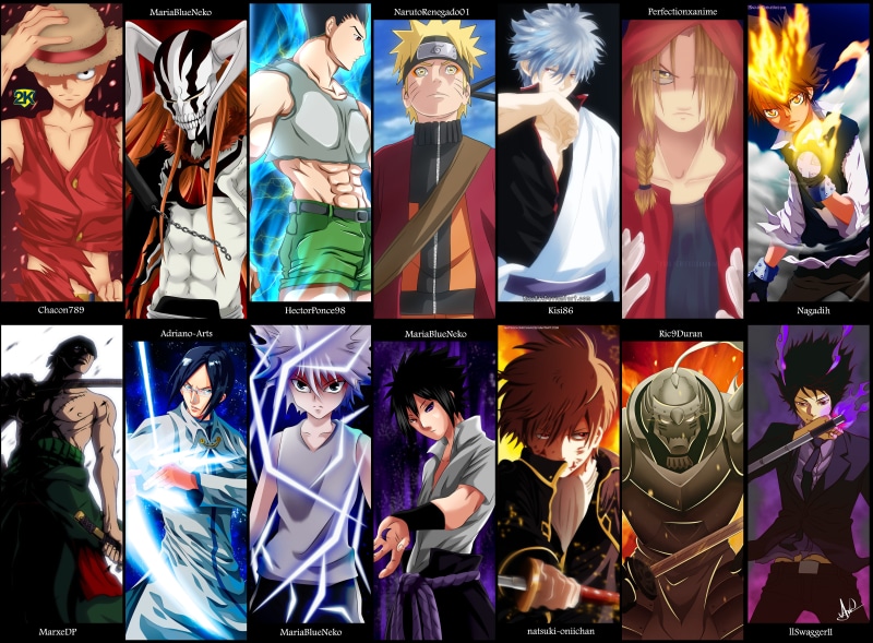 Ichigo Kurosaki, Monkey D. Luffy, Anime, Alphonse Elric, Pirate, One Piece, Katekyō Hitman Reborn!, Swordsman, Sharingan (Naruto), Rinnegan (Naruto), Hunter x Hunter