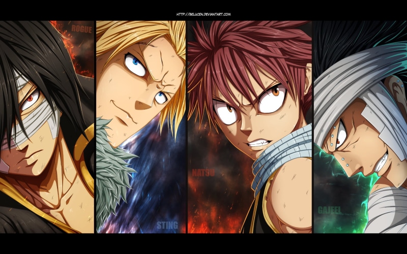 auto post production filter, female likeness, Fairy Tail, representation, graffiti, art and craft, Gajeel Redfox, real people, male likeness, Anime, creativity