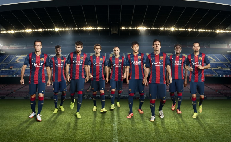Camp Nou, 1080P, Gerard Pique, Andres Iniesta, Xavier, Neymar, Lionel Messi, FC Barcelona