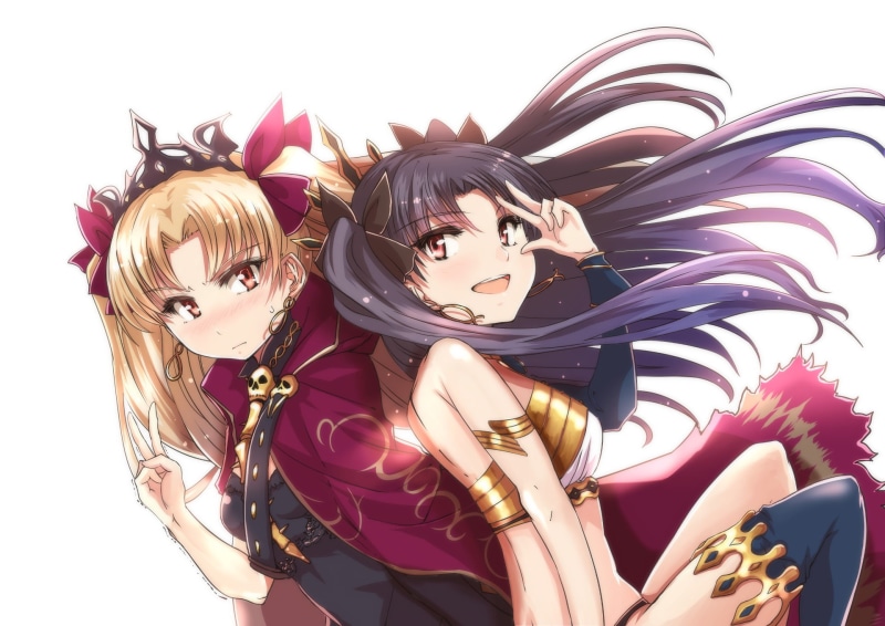 1080P, Fate/Grand Order, Ereshkigal (Fate/Grand Order), Ishtar (Fate/Grand Order), Rin Tohsaka, Fate Series