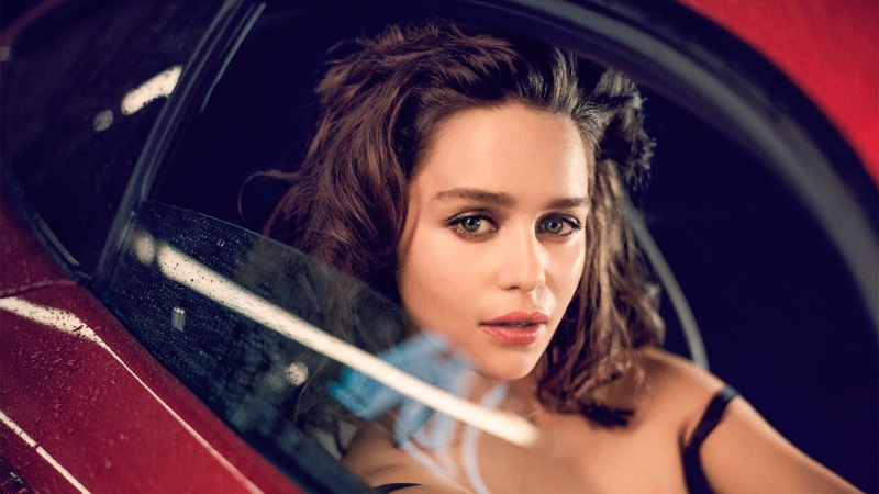 1080P, mode of transportation, musical instrument, women, arts culture and entertainment, music, young women, portrait, violinist, young adult, Emilia Clarke