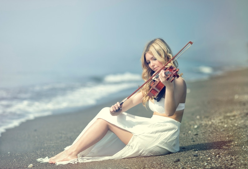 rut, kery, violin, brown, violinist, coast, garcia, 1080P, Kery Rut Garcia