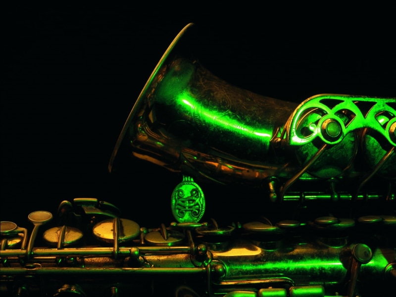 1080P, trumpet, gold, music, hd, saxophone