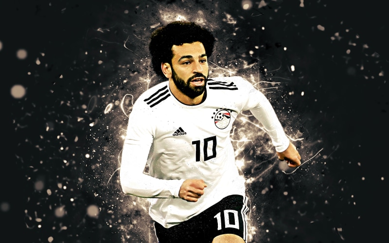 Soccer, 4K, Egyptian, Mohamed Salah