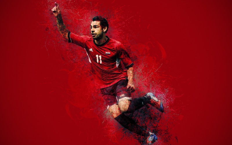 Soccer, Egyptian, Mohamed Salah, 4K