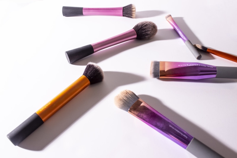 white, color, multi colored, indoors, blush - make-up, new york, surface, cosmetics, nyfw, beauty product, variation, fashion show, close-up, group of objects