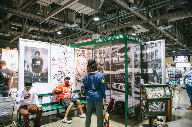 standing, streetwear, people, real people, long beach, occupation, skateboarding, supreme, huf, la, downtown, working, trade show, show, golden child, 5K