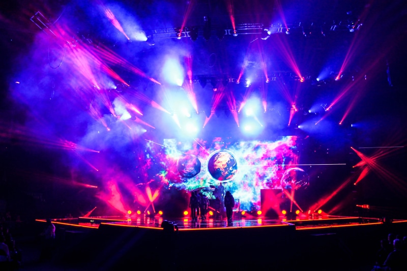 nightclub, musician, concert, group, music festival, disco dancing, human arm, festival, arts culture and entertainment, stage - performance space, nightlife