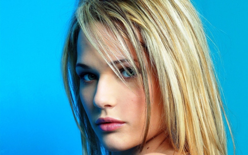 face, eyes, girl, chiatti, laura, woman, blue, beautyful, 720P, blonde