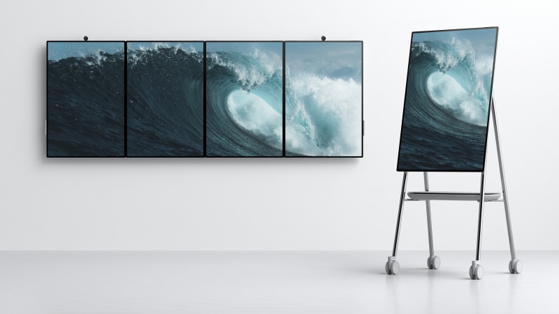 4K, 4K, Microsoft Surface Hub 2