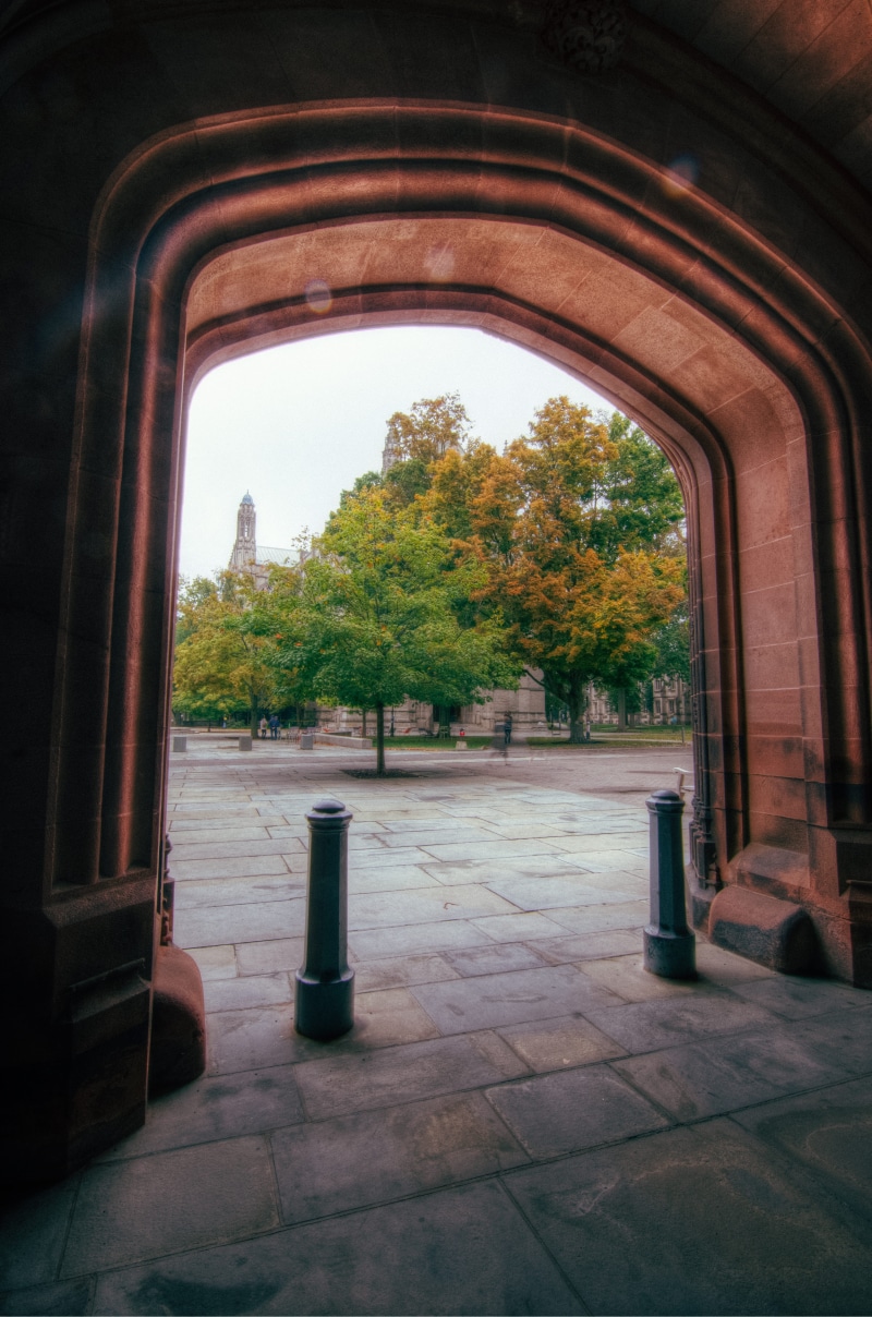 hdr, history, united states, built structure, day, flooring, sky, tree, no people, trees, the past, princeton university, architectural column, outdoors