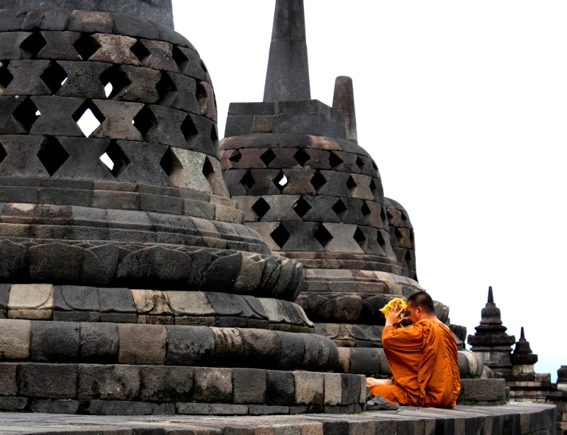 buddhist temple, java, stone foundation, famous Place, budha, cultures, spirituality, stupa, magelang, temple, historical, architecture, pagoda, old buildings